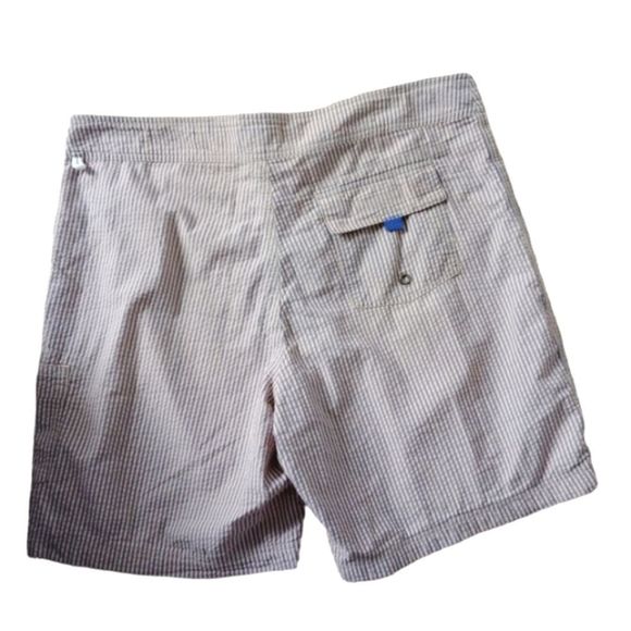 J.Crew Men's Striped Board Shorts / Swim Trunk size 36 - Picture 2 of 9